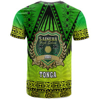 Tonga Polynesian T Shirt Saineha High School with Tonga Patterns and Polynesian Culture LT10 - Polynesian Pride