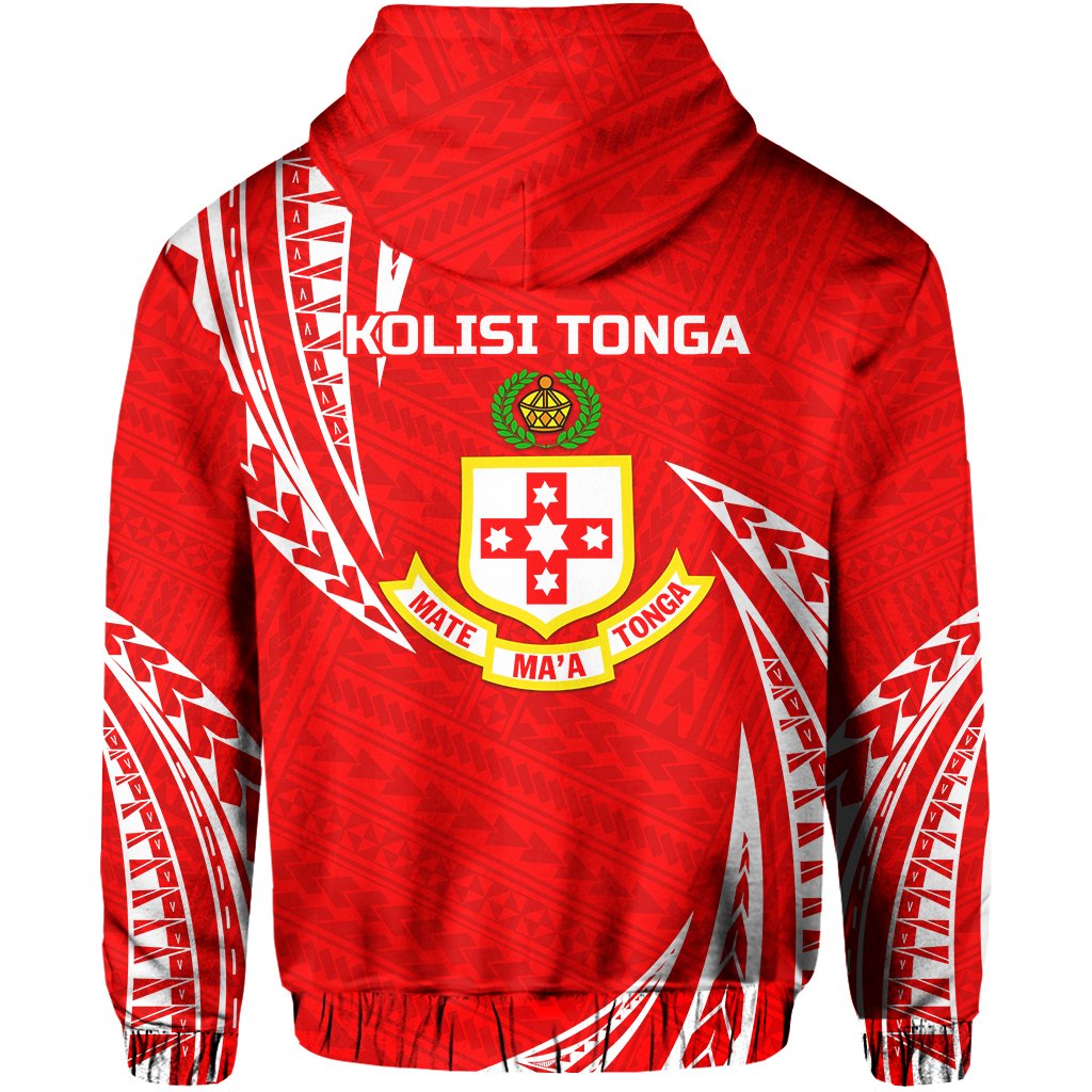Custom Kolisi Tonga Hoodie Mate Maa Tonga - Polynesian Pride