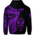 Custom New Zealand Haka Rugby Maori Zip Hoodie Silver Fern Vibes Purple LT8 - Polynesian Pride