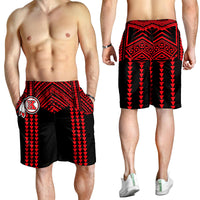 Kahuku Passionate Men Shorts Hawaii High & Intermediate School LT13 - Polynesian Pride
