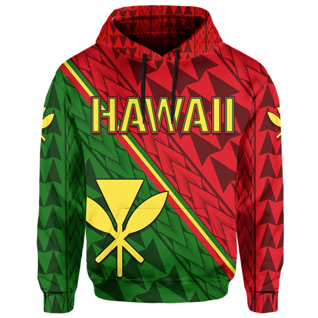 Kanaka Polynesian Hoodie Energetic - Polynesian Pride