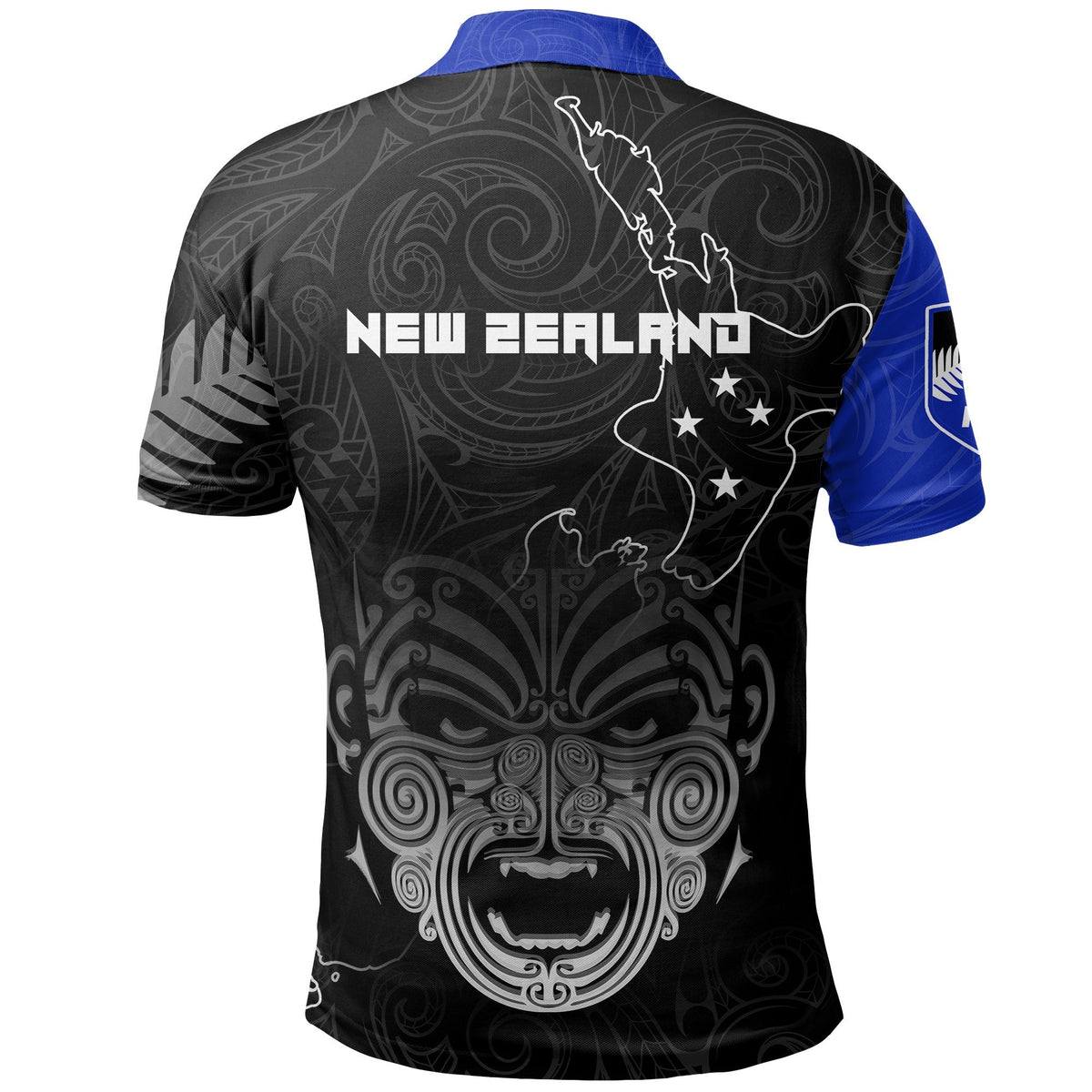 New Zealand Maori Ta Moko Polo - Polynesian Pride