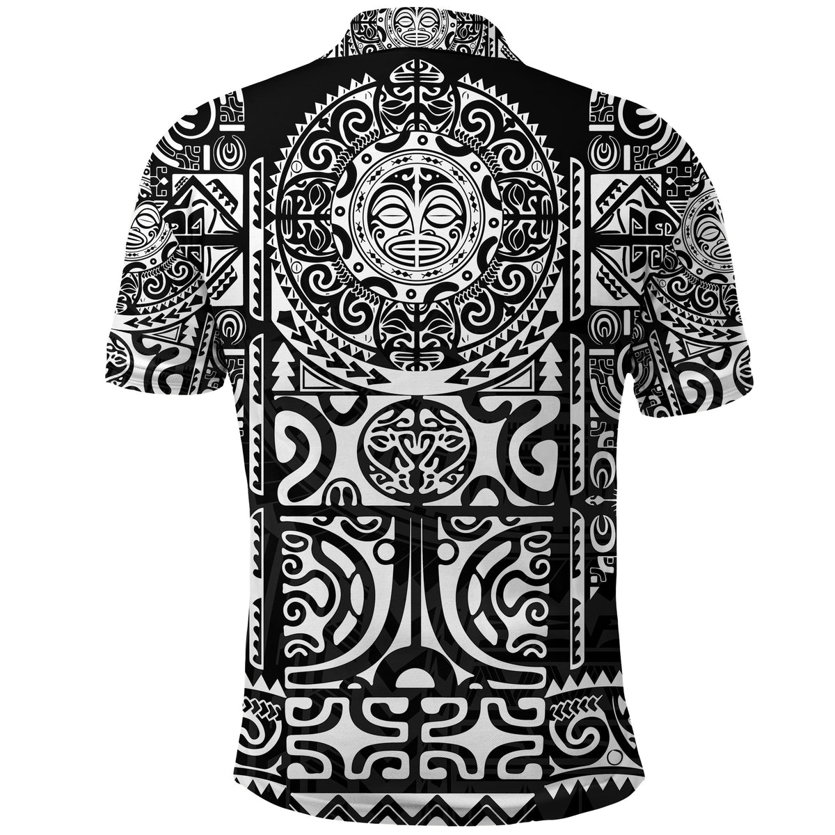 Marquesas Islands Polo Shirt Marquesan Tattoo Unique Style Black LT8 - Polynesian Pride