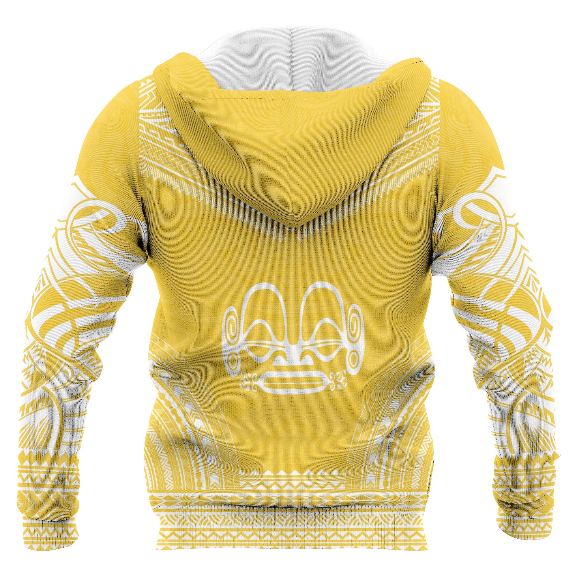 Marquesas Islands Polynesian Chief Custom Hoodie Flag Version Unisex Blue - Polynesian Pride