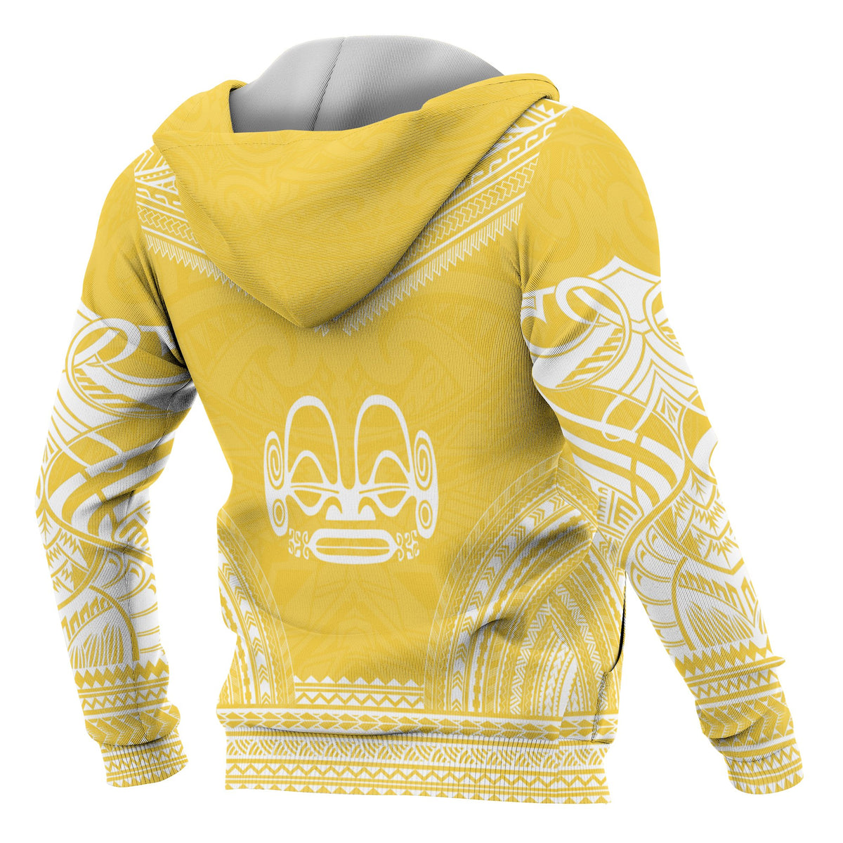 Marquesas Islands Polynesian Chief Custom Hoodie Flag Version - Polynesian Pride