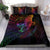 Marshall Islands Bedding Set - Butterfly Polynesian Style Black - Polynesian Pride