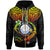 Marshall Islands Zip up Hoodie Lizard Good Chest Unisex Reggae - Polynesian Pride