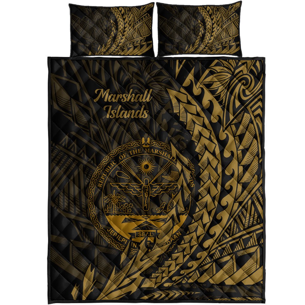 Marshall Islands Quilt Bed Set - Wings Style - Polynesian Pride
