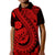 Polynesian Masi Kesa Red Style Polo Shirt LT9 Kid Red - Polynesian Pride