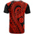 Polynesian Masi Kesa Red Style T Shirt LT9 - Polynesian Pride