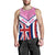 Hawaii Flag Maui Men's Tank Top - Pink - Mit Style - AH - Polynesian Pride