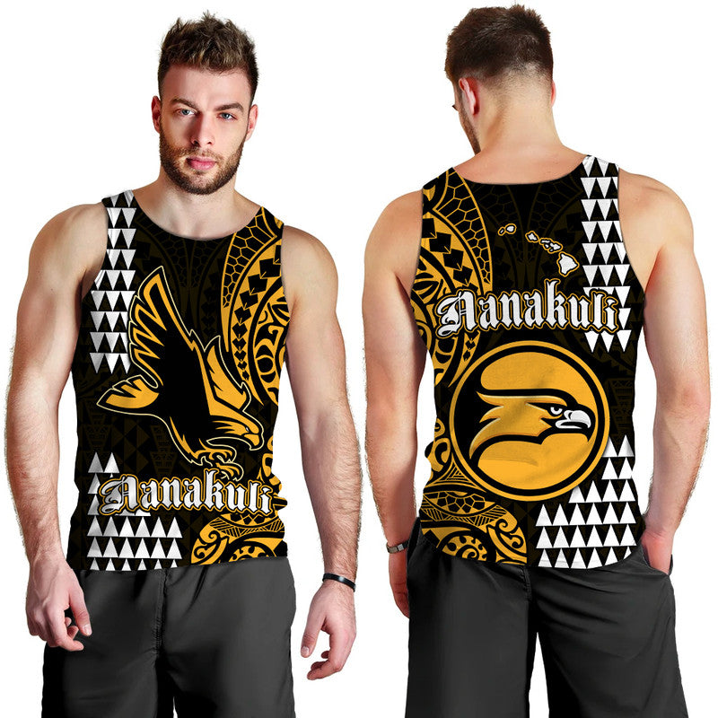 Hawaii Nanakuli High School Men Tank Top Tribal Kakau LT9 - Polynesian Pride