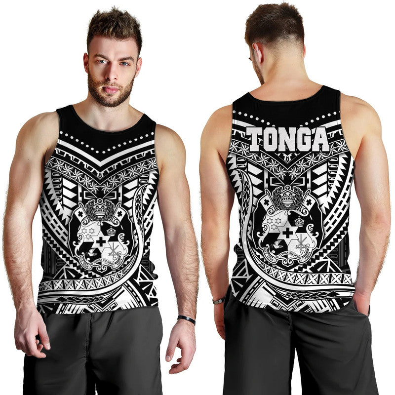 Tonga Coat of Arms Men Tank Top LT9 - Polynesian Pride