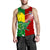 (Custom Personalised) Australia Kangaroos and Mate Maa Tonga Men Tank Top No2 LT9 Red - Polynesian Pride