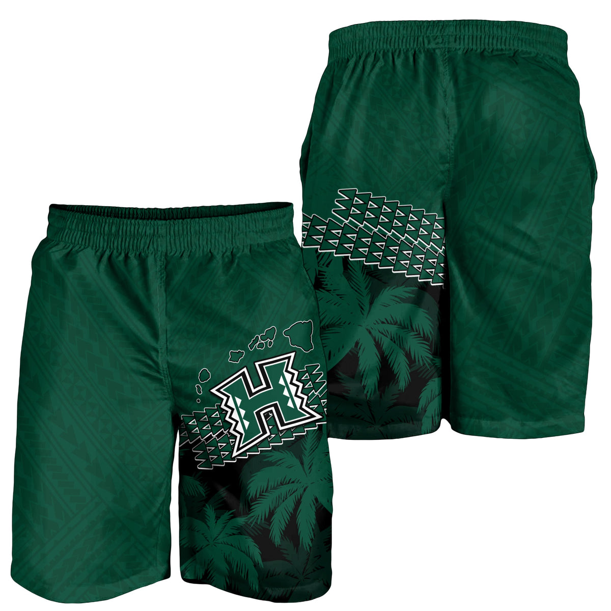 Hawaii Rainbow Warriors Men Shorts Laau Pama LT7 - Polynesian Pride