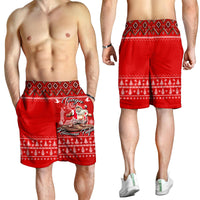 Tonga Christmas - Kilisimasi Fiefia Santas Polynesia Men Short - LT2 - Polynesian Pride