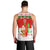 (Custom Personalised) Hawaii Christmas Men Tank Top Santa Claus Surfing Simple Style - White LT8 - Polynesian Pride