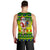 Cook Islands Christmas Men's Tank Top Cool Santa Claus LT6 - Polynesian Pride