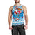 Fiji Christmas Men's Tank Top Cool Santa Claus LT6 - Polynesian Pride