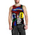 New Caledonia Men's Tank Top Color Flag LT6 - Polynesian Pride