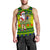 Cook Islands Christmas Men's Tank Top Cool Santa Claus LT6 - Polynesian Pride