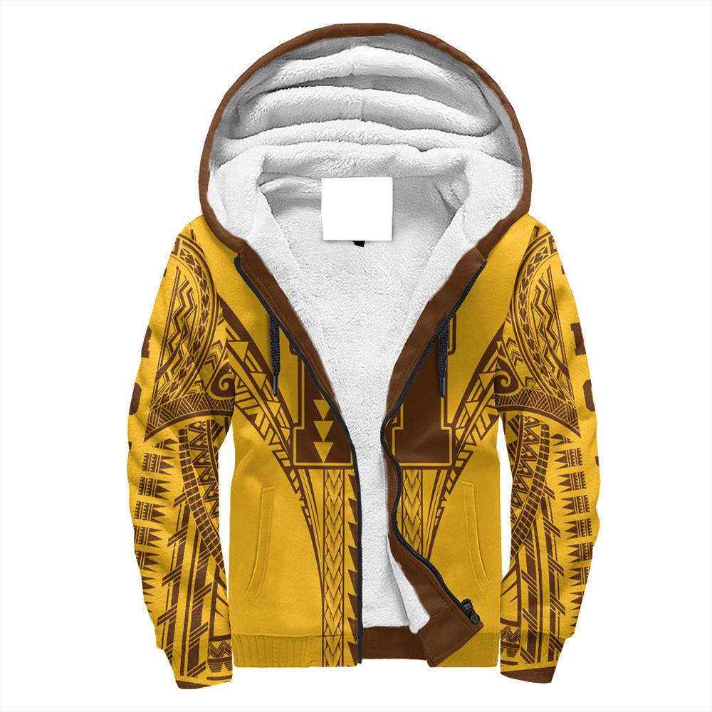 Hawaii - Mililani High Sherpa Hoodie AH Gold - Polynesian Pride