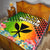 Happy Hawaii Fathers Day Premium Quilt Hawaiian Tribal Kanaka Maoli Hibiscus LT14 - Polynesian Pride