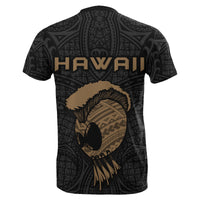 Hawaii Helmet Polynesian Kanaka Warrior T Shirt - Polynesian Pride
