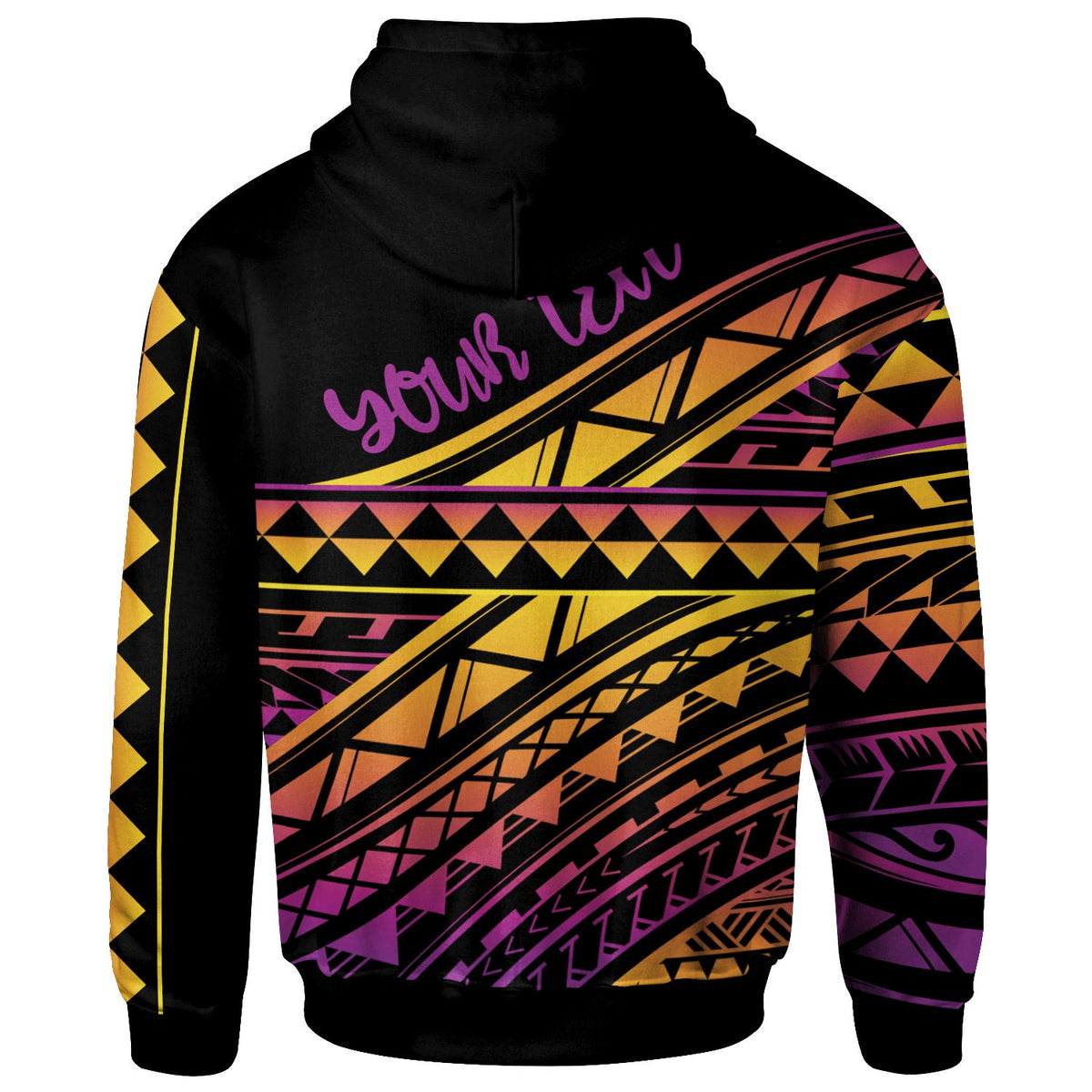 Polynesian Custom Hoodie Special Polynesian Ornaments - Polynesian Pride