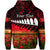 Custom New Zealand Maori ANZAC Hoodie Poppy Vibes Red LT8 - Polynesian Pride