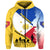 Philippines Hoodie Celebrating Heroes Day LT9 Zip Hoodie Yellow - Polynesian Pride