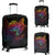 Nauru Luggage Covers - Butterfly Polynesian Style Black - Polynesian Pride