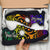 Nauru Custom Personalised Sneakers - Rainbow Polynesian Pattern - Polynesian Pride