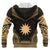 Nauru Polynesian Chief Custom Hoodie Gold Version Unisex Gold - Polynesian Pride