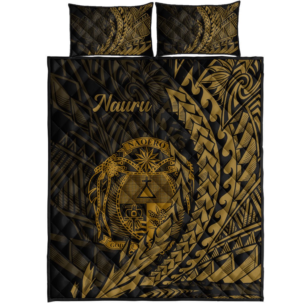 Nauru Quilt Bed Set - Wings Style - Polynesian Pride