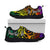 New Caledonia Custom Personalised Sneakers - Rainbow Polynesian Pattern - Polynesian Pride