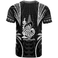 New Caledonia T Shirt Blood Runs Through My Veins Style Black - Polynesian Pride