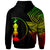 New Caledonia Custom Personalized Zip up Hoodie Flash Style Reggae - Polynesian Pride