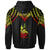 New Caledonia Custom Hoodie Polynesian Armor Style Reagge - Polynesian Pride