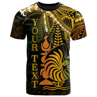 New Caledonia T Shirt Custom Life Style Unisex Black - Polynesian Pride