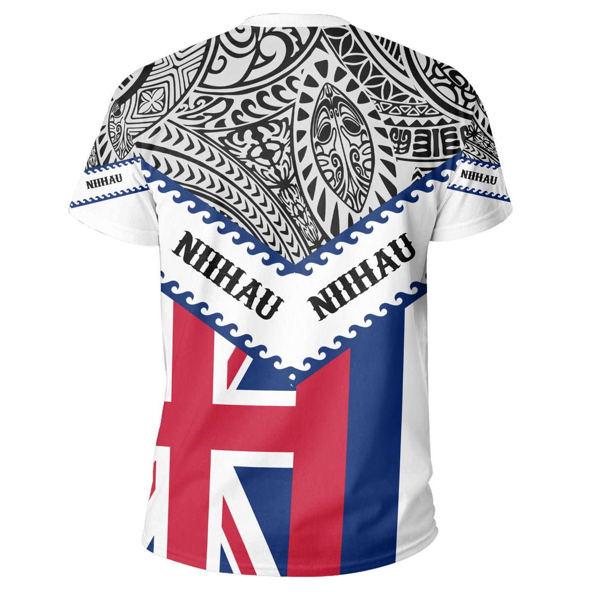 Hawaii Flag Niihau T Shirt Mit Style - Polynesian Pride