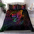 Niue Bedding Set - Butterfly Polynesian Style Black - Polynesian Pride