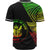 Niue Custom Personalized Baseball Shirt - Flash Style Reggae - Polynesian Pride