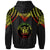 Niue Custom Zip up Hoodie Polynesian Armor Style Reagge - Polynesian Pride