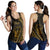 Niue Women's Racerback Tank - Wings Style Black - Polynesian Pride