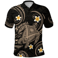 Hawaii Polo Shirt Hawaiian Turtle Plumeria Mixed Polynesian Nude Style LT9 Adult Nude - Polynesian Pride