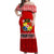 Tonga Rugby Off Shoulder Long Dress Kupesi Ngatu Ver.05 LT13 Women Art - Polynesian Pride