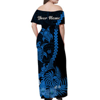 Custom New Caledonia Valentine Couple Matching Dress and Hawaiian Shirt My Sunshine Polynesia Turtle Blue LT14 - Polynesian Pride