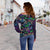 Hawaii Skeleton Dancing Off Shoulder Sweater Halloween Hawaiian Turtle LT13 - Polynesian Pride