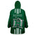 Hawaii Football Wearable Blanket Hoodie Kakau Rainbow Warriors Helmet LT14 - Polynesian Pride